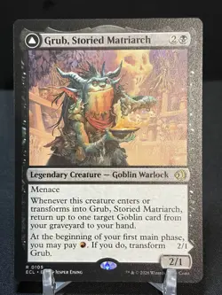 Grub, Storied Matriarch/Notorious Auntie Lorwyn Eclipsed NM - Image 1