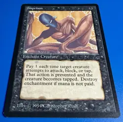 1 BANNED MTG Imprison | Legends (LEG) | 1994 | NM - Image 5