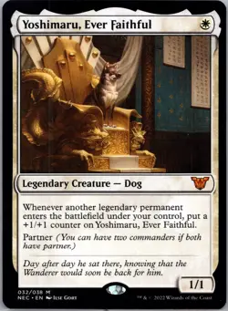 Yoshimaru, Ever Faithful Commander: Kamigawa: Neon Dynasty Regular NM - Image 1