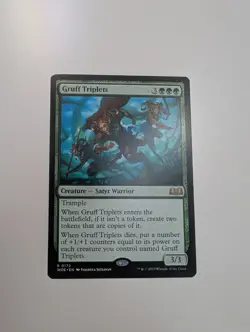 MTG - Gruff Triplets - Wilds of Eldraine NM/M Condition - Image 1