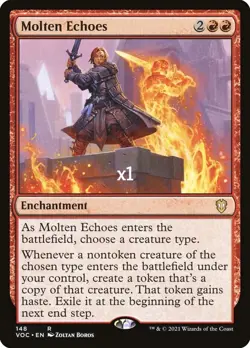 MTG Commander: Innistrad: Crimson Vow VOC Molten Echoes MINT - Image 1