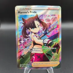 Marnie's Pride 171/172 Pokemon Card - Swsh09: Brilliant Stars Holo Full Art - NM - Image 1