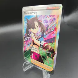Marnie's Pride 171/172 Pokemon Card - Swsh09: Brilliant Stars Holo Full Art - NM - Image 2