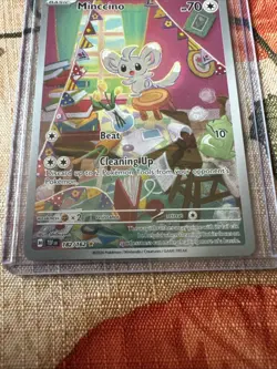 Minccino 182/162 Sv05: Temporal Forces Holo Pokemon Card NM-MINT - Image 2