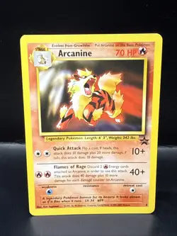 Pokemon Card - Arcanine WoTC Black Star Promo 6 Non Holo S - Image 2