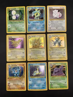 Vintage Holo Rare Pokemon Card Lot - WOTC 1999/2000 Collection - MP/HP Raichu - Image 1