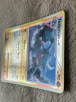 2009 Pokemon TCG Platinum Arceus Toxicroak Lv.44 HP 90 Reverse Holo 11/99 MP - Image 3