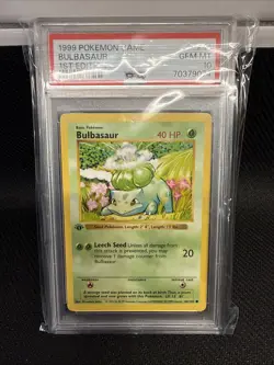 Pokemon Bulbasaur Shadowless 1st Edition PSA 10 Gem Mint Base Set - Image 3
