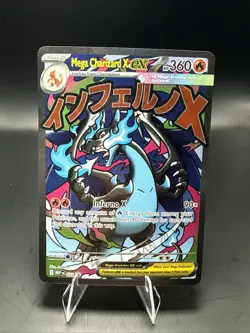 Pokemon TCG Mega Charizard X ex Black Star Promo MEP 023 Holo UPC L - Image 1