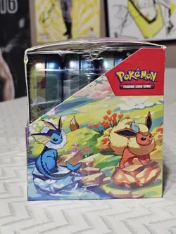 Pokemon TCG Prismatic Evolutions Mini Tin Display Sealed - Image 2