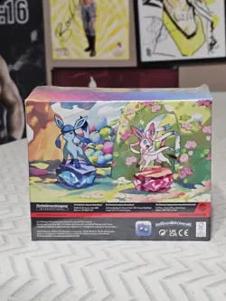 Pokemon TCG Prismatic Evolutions Mini Tin Display Sealed - Image 3