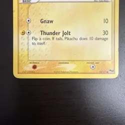 Pokemon TCG 2005 Pikachu POP Series 2 Common 16/17 LP - Image 4