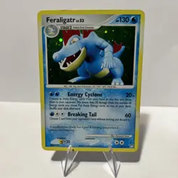 2007 Feraligatr 8/123 HOLO Rare Mysterious Treasures Diamond Pearl Pokemon LP - Image 1