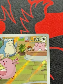 Chansey 187/167 Full Art Holo Pokemon SV06: Twilight Masquerade ENG Near Mint - Image 4