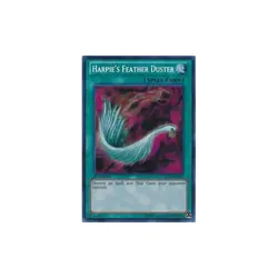 Harpie's Feather Duster Yu-Gi-Oh! LCJW-EN099 1st Secret Rare - Image 1