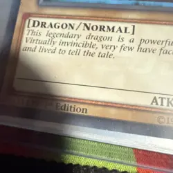BLUE-EYES WHITE DRAGON YU-GI-OH ULTRA RARE 1ST EDITION 89631139 - Image 2