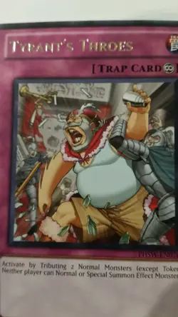 Yugioh Tyrant’s Throes PHSW-EN076 Rare y9 - Image 1