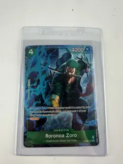 Roronoa Zoro PRB02-006R Alt Art Holo - One Piece PRB-02 The Best Vol. 2 -English - Image 1