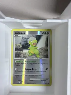 Pokemon Bagon Shiny SH10 Arceus Reverse Holo Rare 2009 50 HP 40 ATK Card - Image 1