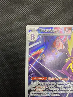 Toxtricity 103/094 Pokemon Card TCG Phantasmal Flames Holo NM Illustration Rare - Image 5