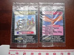 Digimon Mini Promo Cards x 2 1999 - CerealU CrispsU - Sealed - Image 2