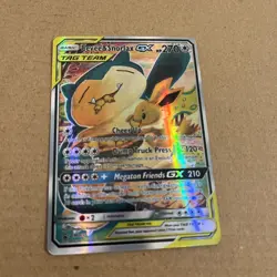 Eevee & Snorlax GX SM169 Holo– Near Mint – Authentic Pokemon Card - Image 5