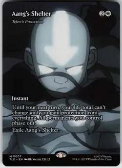 MTG Aang's Shelter - Teferi's Protection (Borderless) Normal NM Avatar: The Last - Image 1