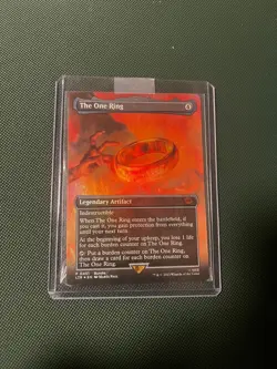 The One Ring (Borderless) (LOTR) Unique and Miscellaneous Promos Foil - Image 1