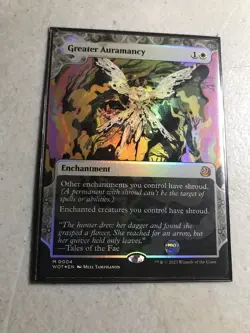 Greater Auramancy [Wilds of Eldraine: Enchanting Tales] Near Mint Foil - Image 1
