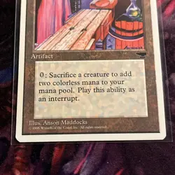 Ashnod's Altar Chronicles Magic the Gathering mtg 1995 - Image 4