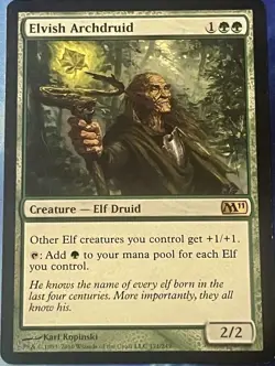 Elvish Archdruid - Magic 2011 M11 - Magic MTG - LP - Rare - Image 1