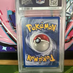 2000 POKEMON GYM CHALLENGE HOLO #1 BLAINE'S ARCANINE PSA 8 - Image 3