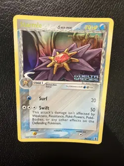 Pokemon TCG Starmie EX Delta Species 30/113 Reverse Holo Rare Stamped MP - Image 3