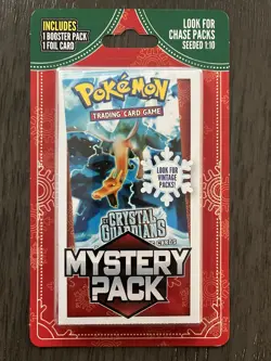 Pokemon Mystery Pack Sealed Seeded 1:10. EX Crystal Guardians/Vintage Packs - Image 1