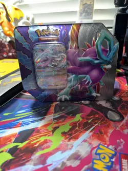 Pokemon Paradox Clash Tin, WALKING WAKE EX edition, BRAND NEW FACTORY SEALED - Image 1