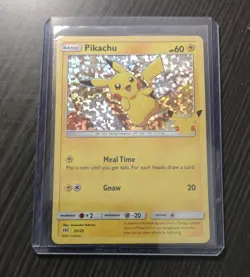 Pokemon McDonald's 25th Anniversary Collection PIKACHU HOLO + NON-HOLO #25/25 - Image 4