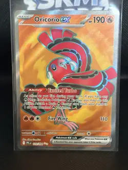 Pokemon TCG Phantasmal Flames Oricorio EX Ultra Rare 110/094 NM B - Image 1