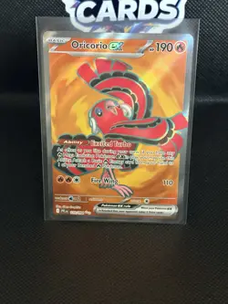 Pokemon TCG Phantasmal Flames Oricorio EX Ultra Rare 110/094 NM B - Image 3