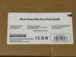 🔥 Pokemon TCG Kanto Power Mini Tin Amazon 5-Pack Bundle – Brand New Sealed - Image 3