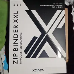 VaultX SV10.5 XXL Binder 16 Pocket Pokemon Black Bolt & White Flare - BRAND NEW - Image 1