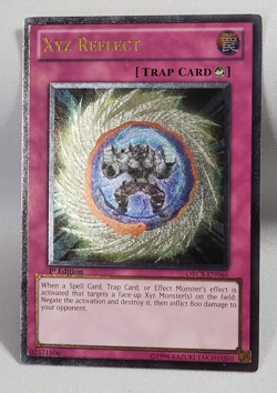 YuGiOh TCG Xyz Reflect ORCS-EN066 Ultimate Rare 1st Edition NM - Image 1