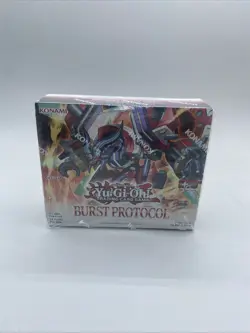 Yu-Gi-Oh Burst Protocol Booster Box Sealed 24 Packs English Konami - Image 1
