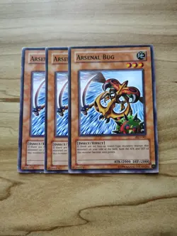 Yu-Gi-Oh! - Arsenal Bug 3X - Complete Playset - Image 1