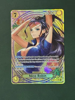 ONE PIECE Card Game Nico Robin EB03-055 SP Parallel Heroines English 2026 - Image 1