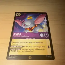 Disney Lorcana 45/204 DUMBO Ninth Wonder of the Universe Legendary Normal Fabled - Image 1