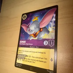 Disney Lorcana 45/204 DUMBO Ninth Wonder of the Universe Legendary Normal Fabled - Image 2