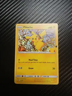 Pokemon Pikachu TCG 25th Anniversary McDonald's Holo Card 25/25 Promo - Image 1