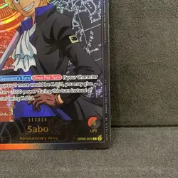 Sabo OP05-001 SPR Anime 25th Collection ONE PIECE Card EB02 2025 English - Image 5