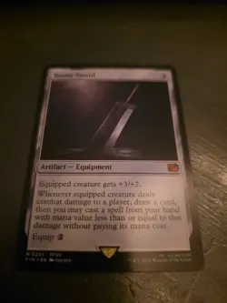 Magic BUSTER SWORD FINAL FANTASY M 0255 FFVII FIN EN CARD FFC Mtg Tcg - Image 3
