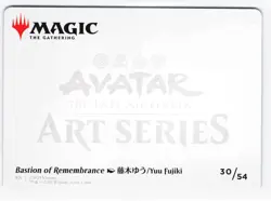 Bastion of Remembrance Art Card S Art Series: Avatar: The Last Airbender 30 NM - Image 2